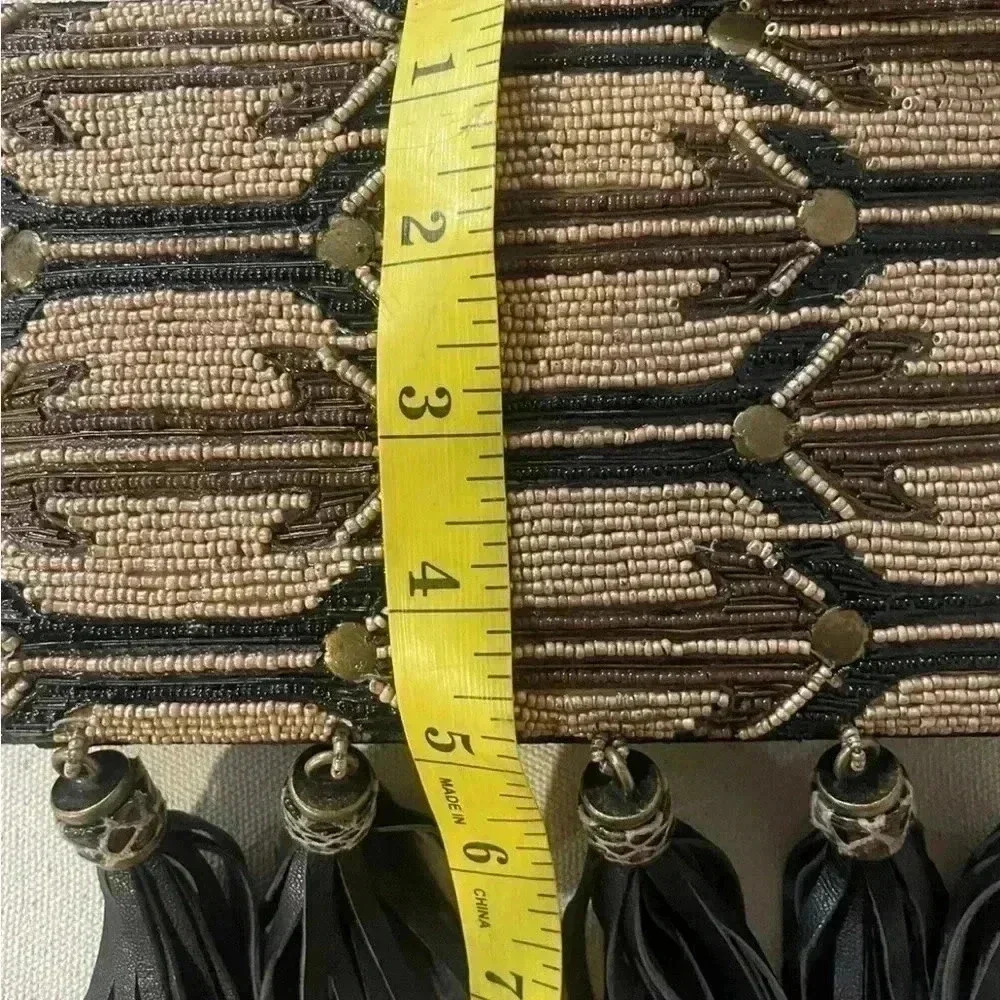 Mary Frances Beaded Crossbody Handbag OS EUC - Picture 9 of 11